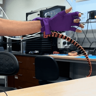 (2) Middle finger control