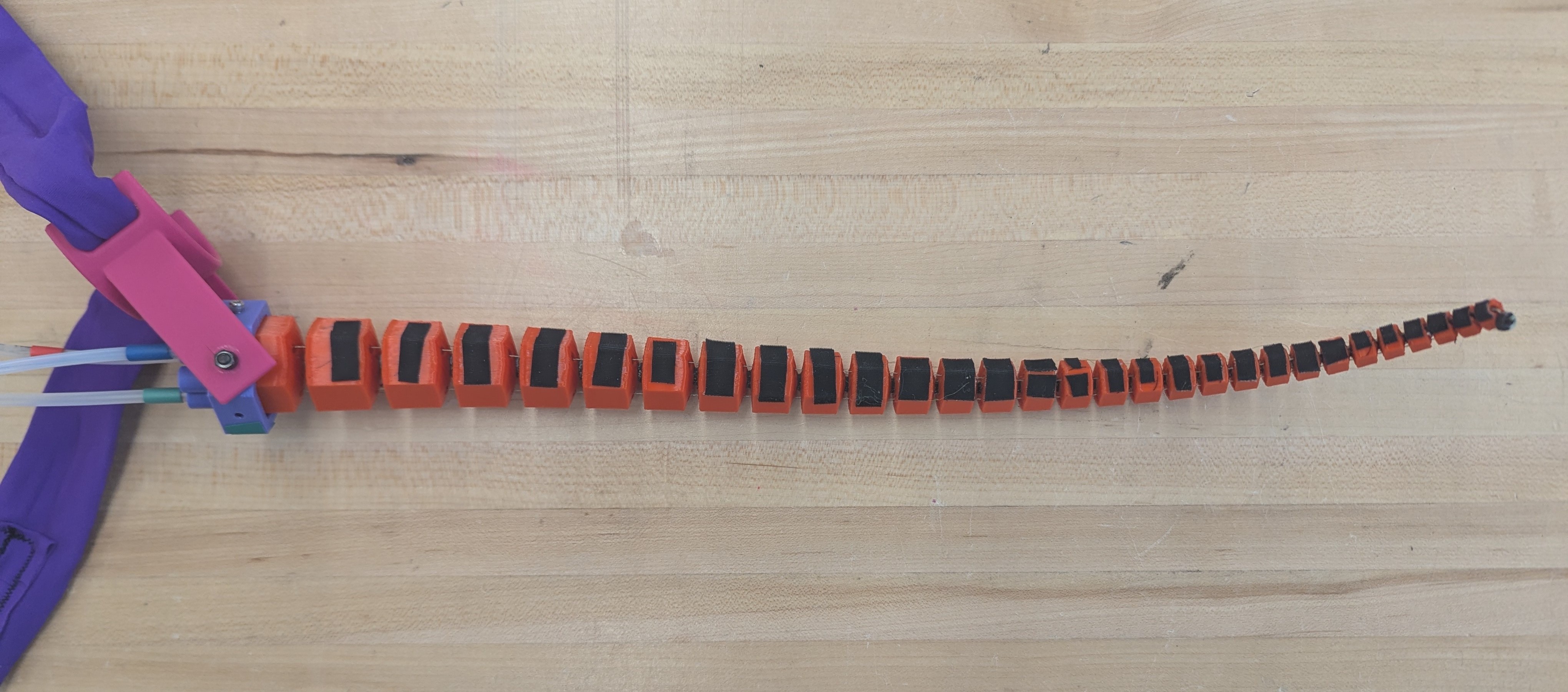 Tentacle and wrist mounting parts